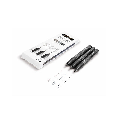 COPIC Multiliner Fineliner farbsortiert 0,5 mm