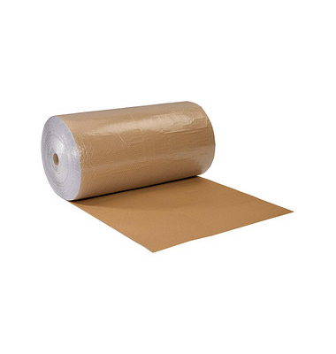 Luftpolsterfolie 100660517 AirCap EM Top Papier Polyethylen/Papier transparent/braun 100cm x 100m 