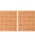 Motivstempel-Set Buchstabe & Zahlen 10,0 - 55,0 mm