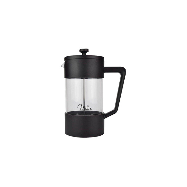 4260701350798 - FRENCH PRESS-SET GLAS (4-tlg) 1 L Kaffeebereiter Schwarz Transparent 4260701350798 - FRENCH PRESS-SET GLAS (4-tlg) 1 L Kaffeebereiter Schwarz Transparent