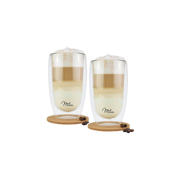 4260701352440 - Latte Macchiato Gläser Doppelwandige Latte XXLGläser 2er Set 4500 ml 4260701352440 2 Stück 4260701352440 - Latte Macchiato Gläser Doppelwandige Latte XXLGläser 2er Set 4500 ml 4260701352440 2 Stück