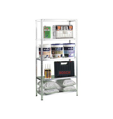 Schwerlastregal COMFORT PLUS 8425437040962 silber 100,0 x 30,0 x 200,0 cm