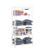 Schwerlastregal COMFORT MINI 8425437061219 weiß 80,0 x 40,0 x 180,0 cm