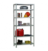Schwerlastregal COMFORT PLUS 8425437064555 silber 100,0 x 40,0 x 200,0 cm