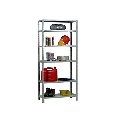 Schwerlastregal COMFORT PLUS 8425437064555 silber 100,0 x 40,0 x 200,0 cm