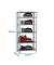 Schwerlastregal COMFORT PLUS 8425437064555 silber 100,0 x 40,0 x 200,0 cm