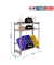 Getränkekistenregal SIMONBOTTLE 8425437087752 grau 80,0 x 30,0 x 100,0 cm
