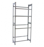 Getränkekistenregal SIMONBOTTLE 8425437087790 grau 80,0 x 30,0 x 180,0 cm