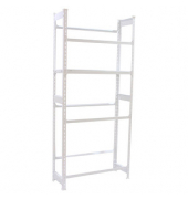Getränkekistenregal SIMONBOTTLE 8425437087813 weiß 80,0 x 30,0 x 180,0 cm