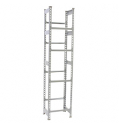 Getränkekistenregal SIMONBOTTLE 8425437087837 grau 40,0 x 30,0 x 200,0 cm