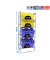 Getränkekistenregal SIMONBOTTLE 8425437087844 grau 80,0 x 30,0 x 200,0 cm