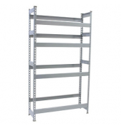Getränkekistenregal SIMONBOTTLE 8425437087851 grau 100,0 x 30,0 x 200,0 cm