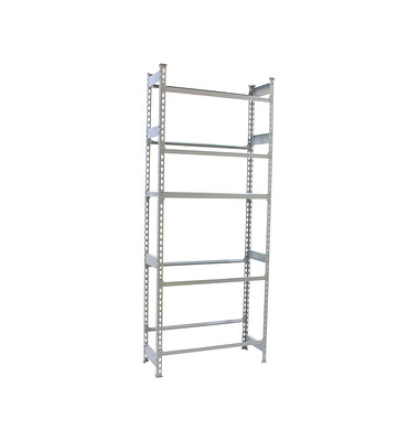 Getränkekistenregal SIMONBOTTLE 8425437087899 grau 80,0 x 30,0 x 200,0 cm