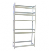 Getränkekistenregal SIMONBOTTLE 8425437087929 weiß 100,0 x 30,0 x 200,0 cm