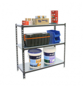 Schwerlastregal SIMONCLICK 8425437097072 anthrazit, weiß 90,0 x 50,0 x 90,0 cm