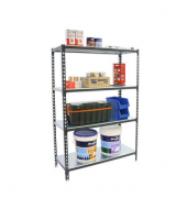 Schwerlastregal SIMONCLICK 8425437097768 anthrazit, weiß 90,0 x 50,0 x 150,0 cm