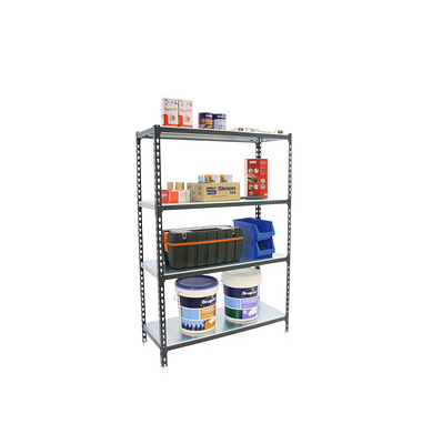 Schwerlastregal SIMONCLICK 8425437097768 anthrazit, weiß 90,0 x 50,0 x 150,0 cm