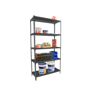 Schwerlastregal SIMONCLICK 8425437098017 anthrazit 90,0 x 40,0 x 180,0 cm