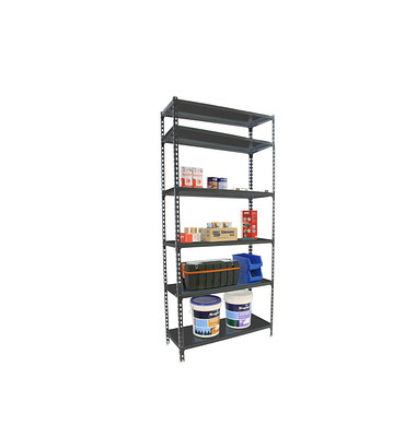 Schwerlastregal SIMONCLICK 8425437098345 anthrazit 90,0 x 40,0 x 250,0 cm
