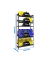 Getränkekistenregal SIMONBOTTLE 8425437129728 anthrazit 100,0 x 30,0 x 200,0 cm
