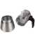 Espressokocher silber, 4 Tassen