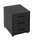 Ruby Rollcontainer schwarz 3 Auszüge 40,1 x 50,0 x 57,0 cm