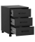 Ruby Rollcontainer schwarz 3 Auszüge 40,1 x 50,0 x 57,0 cm