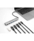 USB-Hub 6-fach grau