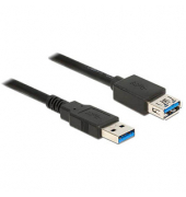USB 3.0 AUSB 3.0 A Kabel 5,0 m schwarz
