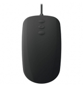 AK-PMH3 Medical Mouse 3-Button Scroll Hygiene-Maus kabelgebunden schwarz