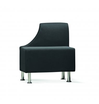 Sofamodul Rechts BeSoft 1803BBK-4 sw
