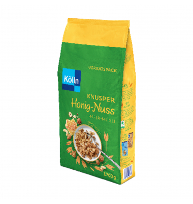Kölln Müsli Knusper-Honig-Nuss 10317000 1.700g 4St