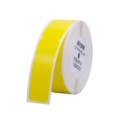 Etikettenrolle für Etikettendrucker 008-7002105 farbig sortiert, 12,5 x 109,0 mm, 1 x 65 Etiketten