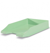 Briefablage Klassik 1027-X-805, A4/C4, pastellgr&uuml;n, Polystyrol stapelbar
