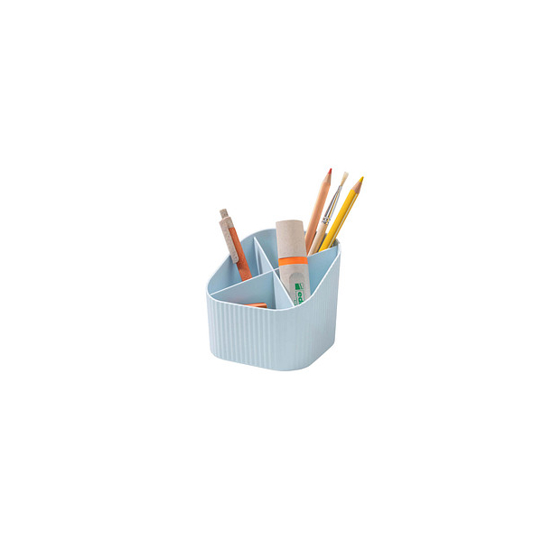 4012473120532 - Stiftehalter X-LOOP pastellblau Kunststoff 4 Fächer 111 x 111 x 105 cm 4012473120532 HAN 4012473120532 - Stiftehalter X-LOOP pastellblau Kunststoff 4 Fächer 111 x 111 x 105 cm 4012473120532 HAN