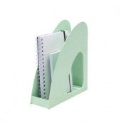 Stehsammler Re-LOOP 16218-805, A4+, pastellgrün, Kunststoff, 76mm