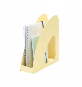 Stehsammler Re-LOOP 16218-815, A4+, pastellgelb, Kunststoff, 76mm