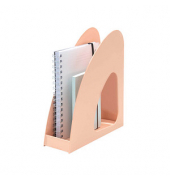 Stehsammler Re-LOOP 16218-881, A4+, pastellorange, Kunststoff, 76mm