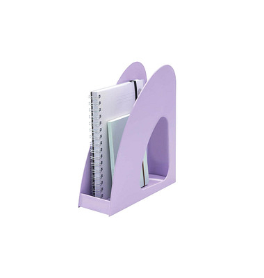 Stehsammler Re-LOOP 16218-887, A4+, pastelllila, Kunststoff, 76mm