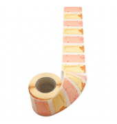 Etikettenrolle für Etikettendrucker farbig sortiert, 40,0 x 20,0 mm, 1 x 320 Etiketten
