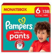 Windeln baby-dry™ Monatsbox Größe Gr. 6 (14-19 kg) für Kids und Teens (4-12 Jahre)