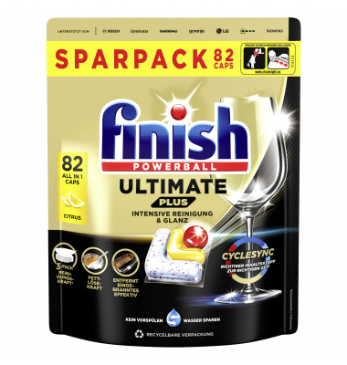 Spülmaschinentabs Ultimate Plus All in 1 Citrus 3283115