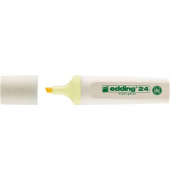 Textmarker Highlighter 24 EcoLine, 24135, pastellgelb, 2-5mm Keilspitze