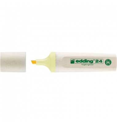 Textmarker Highlighter 24 EcoLine, 24135, gelb, 2-5mm Keilspitze