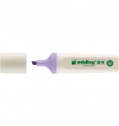 Textmarker Highlighter 24 EcoLine, 24134, pastellviolett, 2-5mm Keilspitze