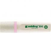 Textmarker Highlighter 24 EcoLine, 24138, pastellrosa, 2-5mm Keilspitze
