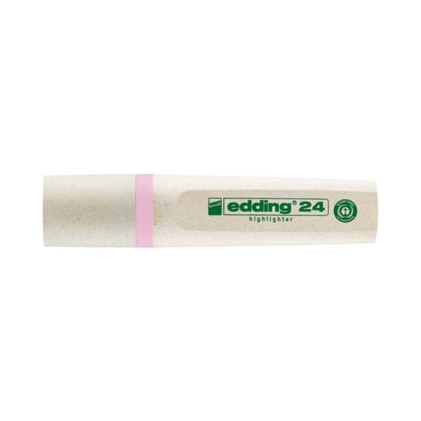 4057305047892 - Textmarker Highlighter 24 EcoLine 24138 rosa 2-5mm Keilspitze 4057305047892 Edding