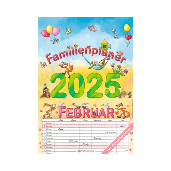 4069095004917 - Familienkalender 103479 Cartoons 1 Monat 1 Seite 6 Spalten 237x34cm 2025 4069095004917 ALPHA EDITION 4069095004917 - Familienkalender 103479 Cartoons 1 Monat 1 Seite 6 Spalten 237x34cm 2025 4069095004917 ALPHA EDITION