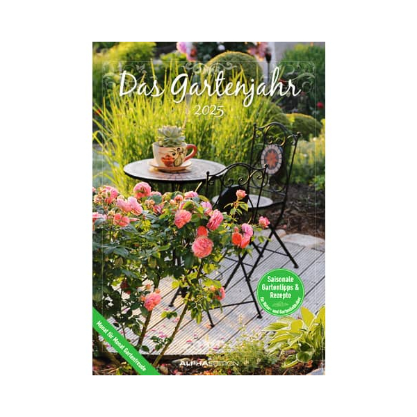 4069095003217 - Bildkalender 103483 Das Gartenjahr 1 Monat 1 Seite 237x34cm 2025 4069095003217 ALPHA EDITION 4069095003217 - Bildkalender 103483 Das Gartenjahr 1 Monat 1 Seite 237x34cm 2025 4069095003217 ALPHA EDITION
