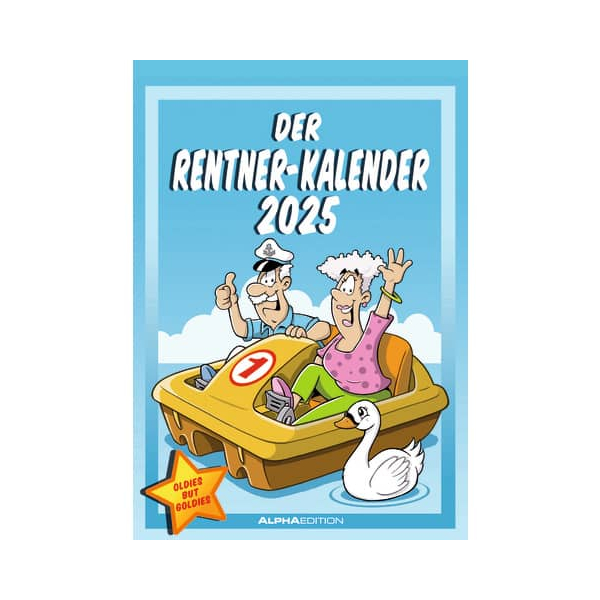 4069095004962 - Bildkalender 103489 Der Rentner 1 Monat 1 Seite 237x34cm 2025 4069095004962 ALPHA EDITION 4069095004962 - Bildkalender 103489 Der Rentner 1 Monat 1 Seite 237x34cm 2025 4069095004962 ALPHA EDITION
